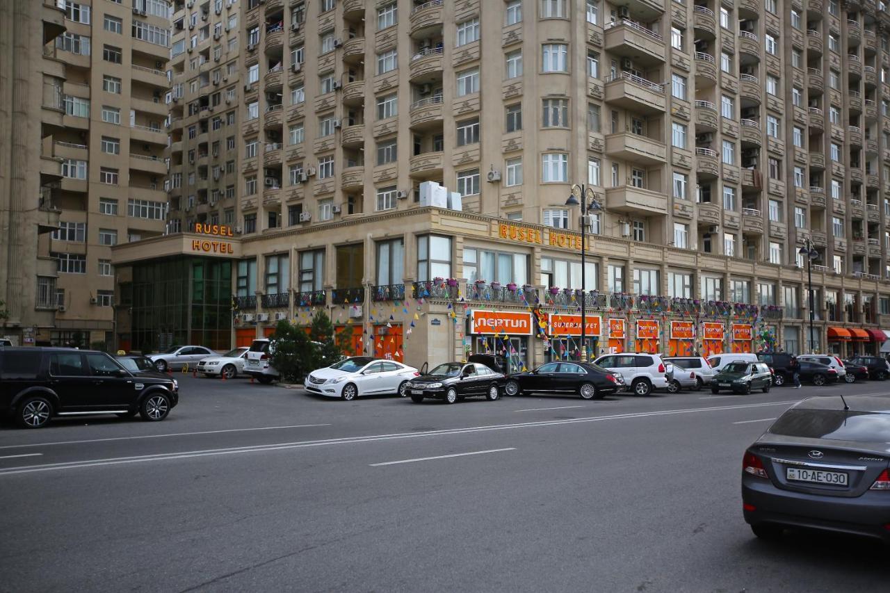 Rusel Hotel Баку Екстер'єр фото